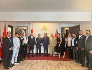SANKON Genel Başkanı Cevahiroğlu’ndan Kamboçya Büyükelçiliği’ne ziyaret