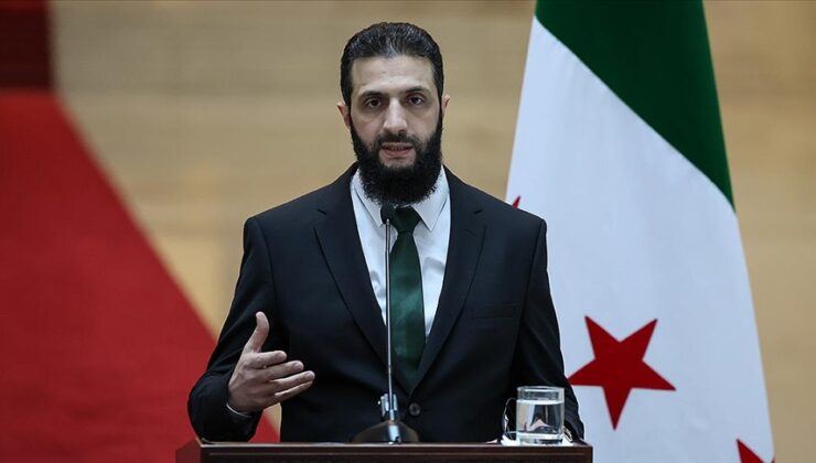Suriye Devlet Başkanı Ahmed eş-Şara. “İsrail ile güvenlik mutabakatı yapmayı amaçlıyoruz”