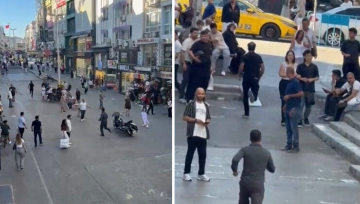 Bakırköy’de dehşet anı. İşportacı ensesinden bıçakladı