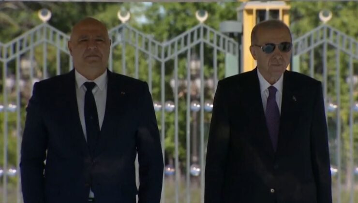 Cumhurbaşkanı Erdoğan, Lübnan Cumhurbaşkanı Avn’ı resmi merasimle karşıladı