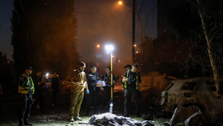 Rusya Kiev’i balistik füzelerle vurdu