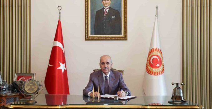 TBMM Başkanı Kurtulmuş’tan Milli Dayanışma Kanun Teklifi